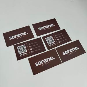 Tarjeta de presentación personalizada con logotipo CMYK al por mayor, tarjeta de agradecimiento digital, postal elegante de 4*6 pulgadas, tarjeta brillante/mate - Product Image 2