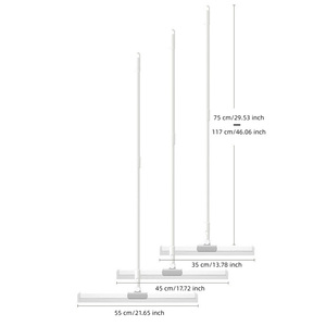 Rasqueta <span class=keywords><strong>de</strong></span> Plástico Resistente para Pisos Industriales <span class=keywords><strong>de</strong></span> 45 cm, Limpiador Mágico para Azulejos <span class=keywords><strong>de</strong></span> Baño y Hogar - Product Image 6