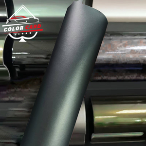 Pellicola vinilica per avvolgimento auto Super opaca verde misterioso antigraffio pellicola da imballaggio in PVC verde Ultra muto impermeabile in metallo - Product Image 6