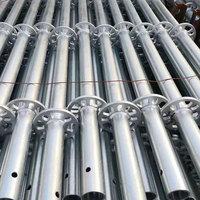 Cadre de bâtiment en acier galvanisé de haute qualité système d'installation rapide capacité de charge lourde échafaudage Ringlock