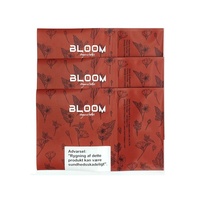 Promotion impression personnalisée 50g tabac à chiquer substituts de tabac à rouler à la main feuille pochette à fermeture éclair avec autocollant et manchon