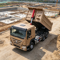 Самосвал HOWO 6X4 по лучшей заводской цене для строительных площадок: износостойкий кузов, легкая разгрузка, низкий процент отказов