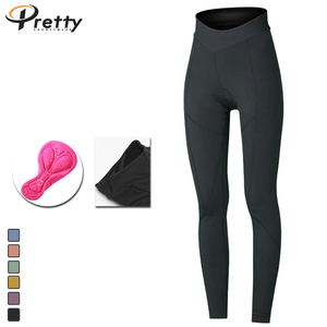 <span class=keywords><strong>Pantaloni</strong></span> da ciclismo taglie forti a vita alta Leggings da <span class=keywords><strong>donna</strong></span> sollevano <span class=keywords><strong>pantaloni</strong></span> da bici da corsa aderenti alla anca - Product Image 4