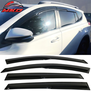 Viseras acrílicas estilo Mugen para Toyota RAV4 13-18, 4 piezas, protectores contra la lluvia. - Product Image 1