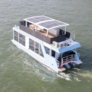 Aluminum Houseboat <strong>Floating</strong> Hotel <strong>Unit</strong> for Waterfront Hospitality and Tourism Business - Product Image 1