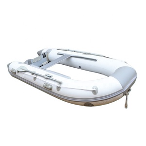 Botes Inflables de Pesca de Alta Calidad de 3.3 Metros con Piso de Cubierta Inflable, Canoas para Deportes Acuáticos - Product Image 1