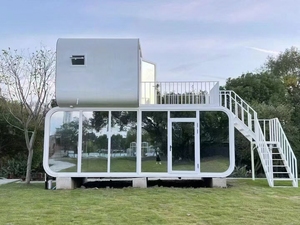 Cabaña Móvil Tipo Apple, Casa Prefabricada de Estilo Moderno, Contenedor Habitacional Pequeño - Product Image 6