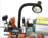 Machine à tailler les clés manuelle à double station Defu 238BS, coupeur externe, outils professionnels de serrurier pour copie de clés de voiture, 120W, en acier ABS