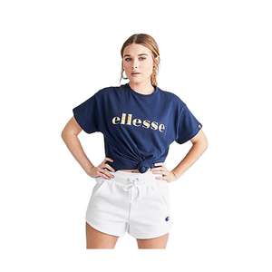 Camiseta Deportiva Ellesse Prendere Plaid Logo T para Mujer, Color Azul Marino |   100% Auténtico Hecho en China Modelo MSS-EW07294412 - Product Image 3