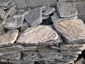 Mô hình điên tự nhiên màu đen xám trắng tĩnh mạch Granite flagstone lát nền đá tấm trong <span class=keywords><strong>tumbled</strong></span> kết thúc - Product Image 2