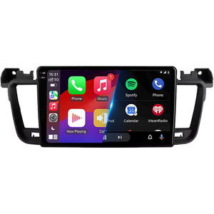 Lettore DVD per <span class=keywords><strong>Auto</strong></span> <span class=keywords><strong>Peugeot</strong></span> <span class=keywords><strong>508</strong></span>, Sistema di Navigazione Android <span class=keywords><strong>Auto</strong></span> e CarPlay, Telecamera Posteriore HD, Display IPS per Cruscotto, WiFi - Product Image 1