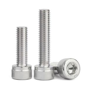 M1.6 M2 M2.5 M3 M4 M5 M6 M8 M10 M12 304 Tornillo de cabeza hexagonal de acero inoxidable - Product Image 1