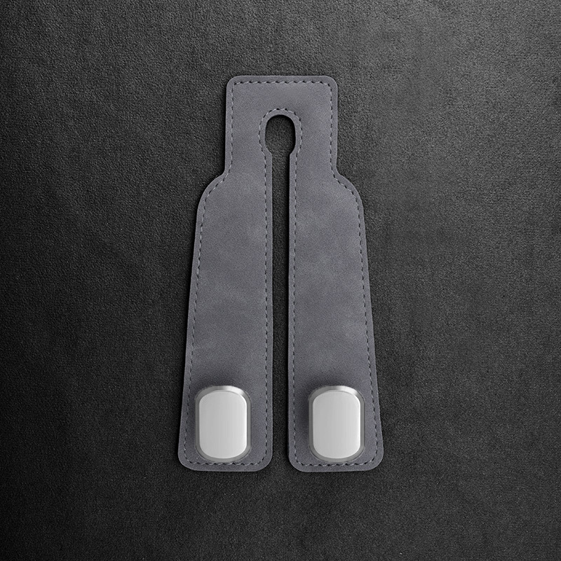 Style suède [tête argentée ABS] gris
