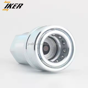 Conector de Acoplamiento Rápido Hidráulico <span class=keywords><strong>para</strong></span> Tractor, Serie ISO7241-1A, Rosca Hembra de 1/4" a 2", <span class=keywords><strong>para</strong></span> Equipos de Petróleo, Acero y Aceite - Product Image 3