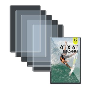 ซองใส่การ์ด Xuefeng ขนาด 4 x 6 นิ้ว แบบใส ป้องกันการ์ดและรูปภาพ แพ็ค 50 ชิ้น - Product Image 4
