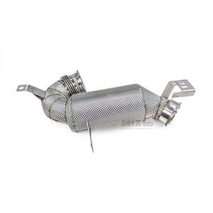 Échappement arrière Valvetronic en acier inoxydable 304 pour BMW <span class=keywords><strong>330e</strong></span> G20 2.0T B48, embouts quadruples courbés à la mandrine, 2020-2023 - Product Image 4