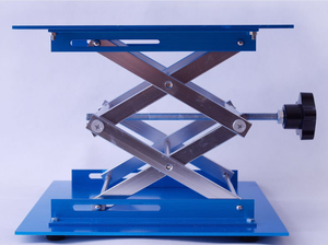 Plateforme de levage manuelle en acier inoxydable pour expériences de <span class=keywords><strong>physique</strong></span>, de <span class=keywords><strong>chimie</strong></span> et de biologie au collège - Product Image 2