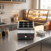 Machine à œufs et burgers électrique professionnelle 2000W+ à épaisseur réglable pour les snack-bars avec tension personnalisable