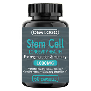 OEM suplemen alami batang kapsul dukungan dengan Spirulina coklat rumput laut Fucoidan - Product Image 1