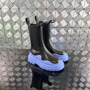 Chaussures de créateur tendance en cuir à talon, bottines pour femmes, nouvelle collection 2025, européennes, pour femmes sexy, en microfibre, pointures 35-45 # - Product Image 1