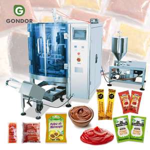 Máquina automática de llenado y sellado de sobres para salsa picante, aderezo para ensaladas y champú - Product Image 1