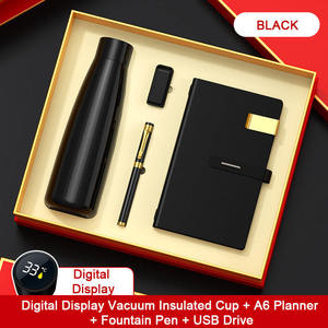 Set Regalo Aziendale Personalizzato per Dipendenti, Articoli Promozionali, Set Dirigenziali con Quaderni e Penne, Set Regalo Aziendale per Uomo - Product Image 2