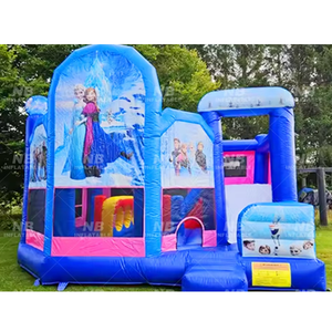 Outdoor Indoor Mini Frozen <b>Inflatable</b> Jumping Castle Party Commercial Kids Houses <b>Inflatable</b> Castles <b>Inflatable</b> Ca - Product Image 1