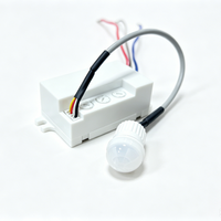 Détecteur infrarouge séparé PIR, capteur de mouvement AC110-240V, sonde séparée, interrupteur, commande automatique, lampe LED, angle de vision 120/360 pour