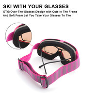 Lunettes de sport pour enfants en stock lunettes de soleil d'hiver 8-16 ans, garçon, fille, enfants, lunettes de ski et de snowboard
