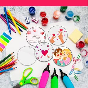 เครื่องประดับต้นคริสต์มาสทรงกลมอะคริลิค งานฝีมือส่วนบุคคล ของตกแต่งบ้าน ของขวัญ - Product Image 2