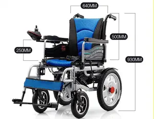 Electric Folding Wheelchair Folding Electric Wheelchair For The Elderly People Disabled Wheelchair