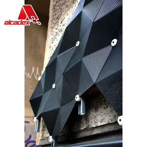 Алюминиевая облицовочная панель для стен