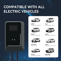 Station de recharge murale TPSON pour véhicules électriques avec Wi-Fi et 22 kW, indice de protection IP65, certifiée CE, borne de recharge murale pour la maison