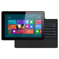 Tablette PC avec clavier détachable 10,1 pouces 2 en 1 Ordinateur portable 4 cœurs CPU N100 Écran tactile Ordinateurs portables portables 4G LTE Ordinateurs portables