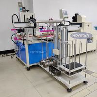 Máquina de serigrafía de alta calidad completamente automática para placa de escala de impresión/tabla de cortar