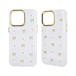Étui de protection entièrement transparent en époxy pour téléphone avec accessoires et cadre d'objectif électro-plaqué, étui promotionnel - Product Image 5