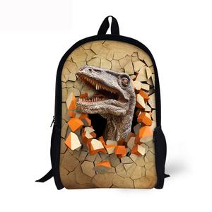 Mochila Escolar de Dinosaurio con Diseño de Logotipo Personalizado a la Moda, Impermeable, Ecológica, Duradera, de Poliéster, para Deportes al Aire Libre, para Niños - Product Image 3