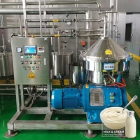 Machine de séparation centrifuge de crème de lait, séparateur de graisse de lait