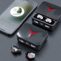 Auriculares Inalámbricos de Baja Latencia de Modo Dual M90 Pro, Auriculares TWS V5.3, Auriculares Intrauditivos para Juegos con Banco de Energía