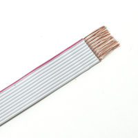Cable DE DATOS gris UL2651 28AWG 10 14 16 20 26 30 pines Cable de cobre estañado Cable plano IDC
