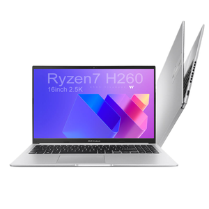 โน้ตบุ๊ค <span class=keywords><strong>Vivobook</strong></span> Pro 16 รุ่น <span class=keywords><strong>AMD</strong></span> Ryzen 7 H260 DDR5 1TB SSD หน้าจอ IPS ขนาด 2.5K 144Hz ปลั๊กแบบ CN ของใหม่ - Product Image 1