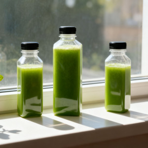 6 ounce cho rõ ràng số lượng lớn nhựa chai nước trái cây cho smoothies có ga đồ uống sữa tự chế đồ uống 100ml 200ml 300ml 350ml - Product Image 3