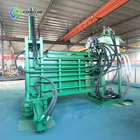 Presse à balles hydraulique entièrement automatique, presse à balles hydraulique de qualité industrielle, presse à balles hydraulique de petite taille