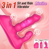 Rose Vibrator für Frauen, Klitorisvibrator mit APP-Fernbedienung, G-Punkt-Stimulation, Analplug für Erwachsene, Sexspielzeug zum Reiten und Schleppen