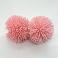 Pompons en Laine Colorés en Gros, Boules Moelleuses pour Bricolage, Accessoires pour Chapeaux, Sacs, Vêtements, Décoration de Fête et de Maison