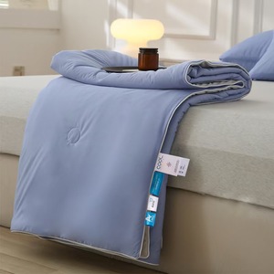 Kem mùa hè mát mẻ điều hòa không khí Quilt 100% polyester fibre chống bụi <span class=keywords><strong>Mite</strong></span> đơn/đôi kích thước mỏng máy có thể giặt - Product Image 4