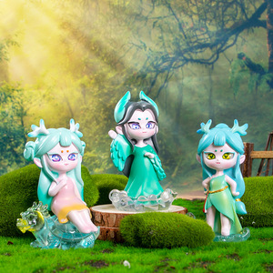 Figurines Yu Mo Craft Mountain And Sea Spirit Blind Box, pour filles de 8 à 13 ans, objets de collection, décoration de la maison, cadeau - Product Image 4