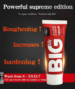 Produits Sexuels pour Hommes <span class=keywords><strong>Aphrodisiaque</strong></span> Masculin Crème d'Agrandissement du Pénis Qtto Big XXL 65ml pour une Taille XXL et une Meilleure Érection - Product Image 3