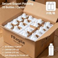 Encre pigmentée en vrac la plus populaire de 1000 ml, sans sédiments, encre blanche DTF pour imprimante textile avec tête Epson R1390 Xp600 L1800 L805 I3200