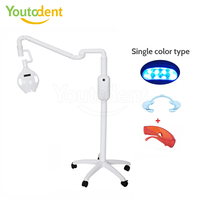 Mode chaude haute puissance dentaire LED blanchiment des dents unité de blanchiment lampe nouveaux produits électriques en 3 couleurs debout